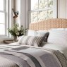 Helena Springfield Dashed Weave Reversible Single Duvet Cover Set White & Grey