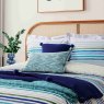 Helena Springfield Margot Reversible Double Duvet Cover Set Aqua