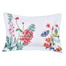 Joules Permaculture Border Reversible Double Duvet Cover Set Multi-Coloured