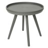 Boston 2 Person Outdoor Stacking Bistro Set Grey Table