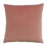 Paoletti Palm Grove Velvet Jacquard Cushion 50cm x 50cm Navy & Blush