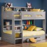 Lucy Bunk Bed Grey Oak