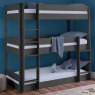 Ted Triple Bunk Bed Anthracite