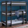 Ted Triple Bunk Bed Anthracite 