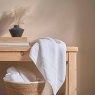 Christy Organic Bath Towel White Lifestyle
