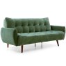 Chobe 3 Seater Sofa Bed Fabric Moss