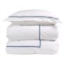 Christy Derwent Reversible Single Duvet Cover Set Navy Stack