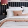 Christy Derwent Reversible Double Duvet Cover Set Blush Close Up