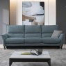 Panarea Electric Reclining 3.5 Seater Sofa With USB Port Fabric 20 Lifestyle