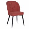Clio Dining Chair Fabric Red