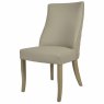 Millie Dining Chair Faux Leather Beige 