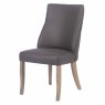 Millie Dining Chair Faux Leather Brown