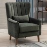 Alena Armchair Fabric Winter Moss