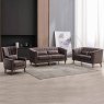 Alena 2 Seater Sofa Fabric Graphite Lifestyle