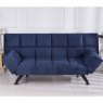 Rathlin 3 Seater Sofa Bed Fabric Denim Blue