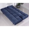 Rathlin 3 Seater Sofa Bed Fabric Denim Blue Flat