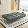 Rathlin 3 Seater Sofa Bed Fabric Winter Moss Open