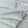 Sanderson Etchings & Roses Reversible Double Duvet Cover Set Duck Egg Stack