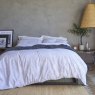 Christy's Meeko Reversible Super King Duvet Cover Set Silver