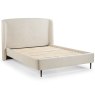 Eden Double (135cm) Bedstead Fabic Boucle Ivory No Mattress