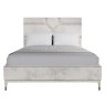 Darcy Super King Bedstead (180cm) With Fabric Headboard Stone Front