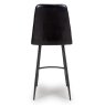 Bobby High Bar Stool Faux Leather Black