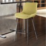 Bella High Bar Stool Fabric Green Lifestyle