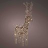 LED Outdoor Wicker Deer 135cm Warm White 