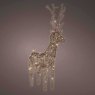 LED Outdoor Wicker Deer 135cm Warm White Dark