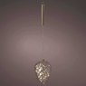 Micro Pinecone Amber 21cm Warm White 