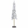 7ft/210cm Snowy Alpine Fir Christmas Tree