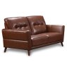 Lucerne 2 Seater Sofa Leather Saddle