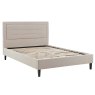 Picasso Small Double (120cm) Bedstead Fabric Biscuit