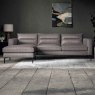 Alexander & James Parker 4+ Seater Sofa With Chaise LHF Leather Category B lifestyle
