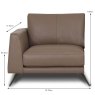 Nagano Modular 1.25 Seater Sofa LHF Leather Category 20 NW dimensions
