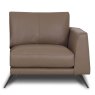 Nagano Modular 1.25 Seater Sofa RHF Leather Category 20 NW 