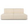 Messina Modular 3 Seater Armless Sofa Fabric