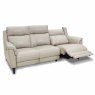 Lorenzo 3 Seater Electric Reclining Sofa Leather NW 