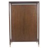 Lily 2 Door Drinks Cabinet Walnut