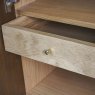 Lily 2 Door Drinks Cabinet Walnut Detail