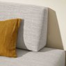 Innovation Living Lilia 3 Person Sofa/Day Bed Fabric Light Grey Detail