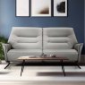 Hjort Knudsen Peterson 3 Seater Manual Reclining Sofa Soleda Leather lifestyle