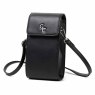 Galway Crystal Mini Crossbody Bag Black