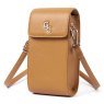 Galway Crystal Mini Crossbody Bag Tan