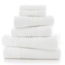 Quik Dri Facecloth White (Pack Of 4)