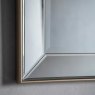 Gallery Baskin Rectangular Wall Mirror Small Champagne Detail