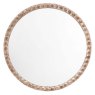 Gallery Millbrook Round Wall Mirror Rustic 
