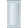 Gallery Vasto Rectangular Leaner/Floor Standing Mirror Silver 