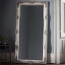 Abbey Rectangular Leaner/Floor Standing Mirror Silver