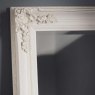 Gallery Abbey Rectangular Leaner/Floor Standing Mirror Cream Close Up